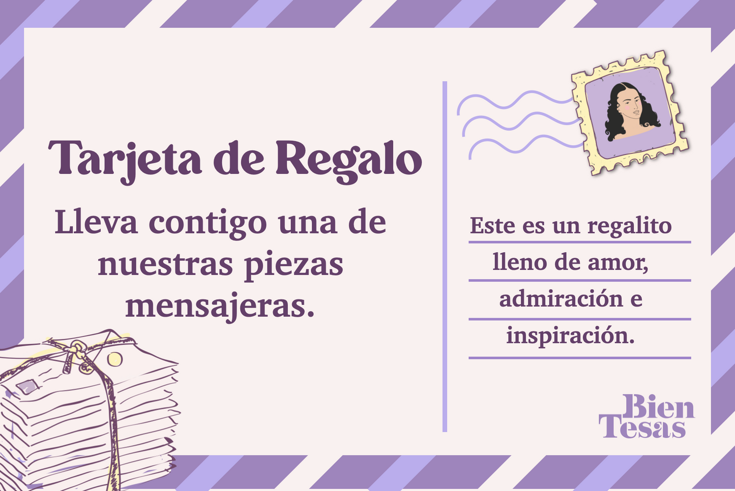 Recibe una pieza Mensajera