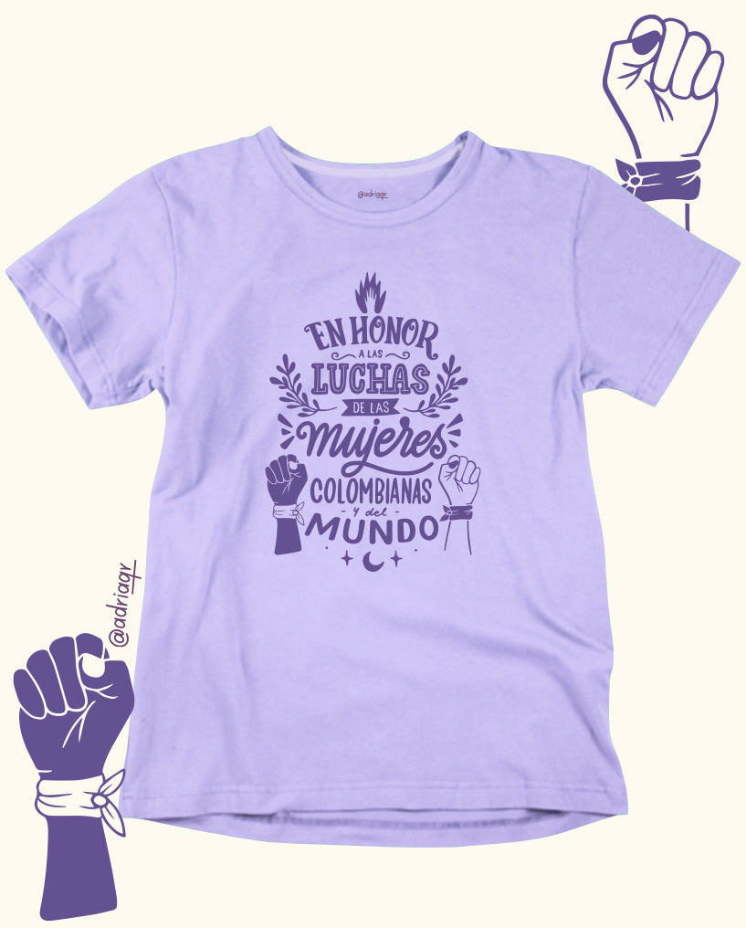 En honor de las luchas de las mujeres x AdriaQR