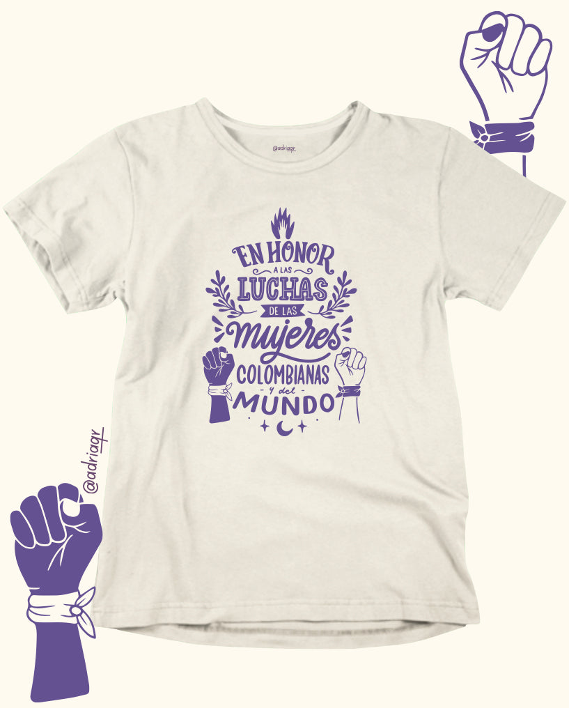 En honor de las luchas de las mujeres x AdriaQR