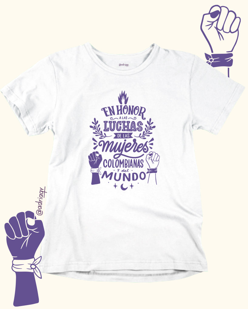 En honor de las luchas de las mujeres x AdriaQR