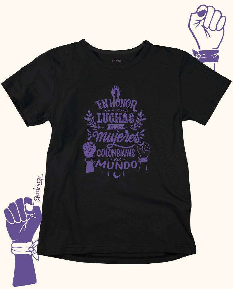 En honor de las luchas de las mujeres x AdriaQR