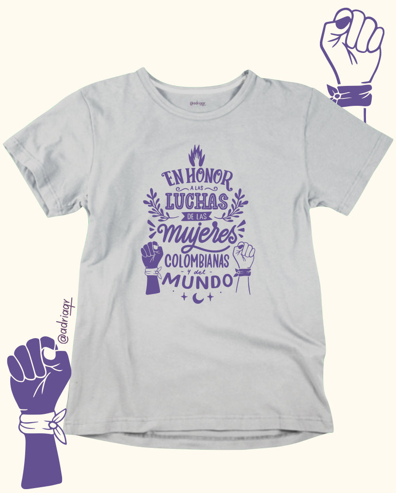 En honor de las luchas de las mujeres x AdriaQR